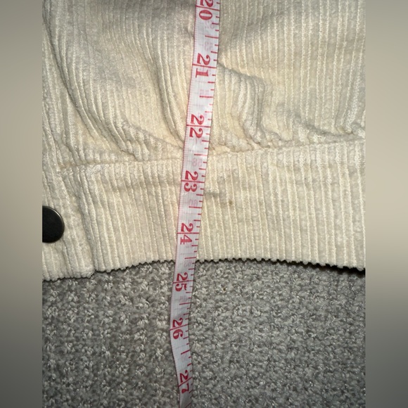 Promesa Cream coloured Corduroy button-up jacket with pockets - Picture 4 of 12